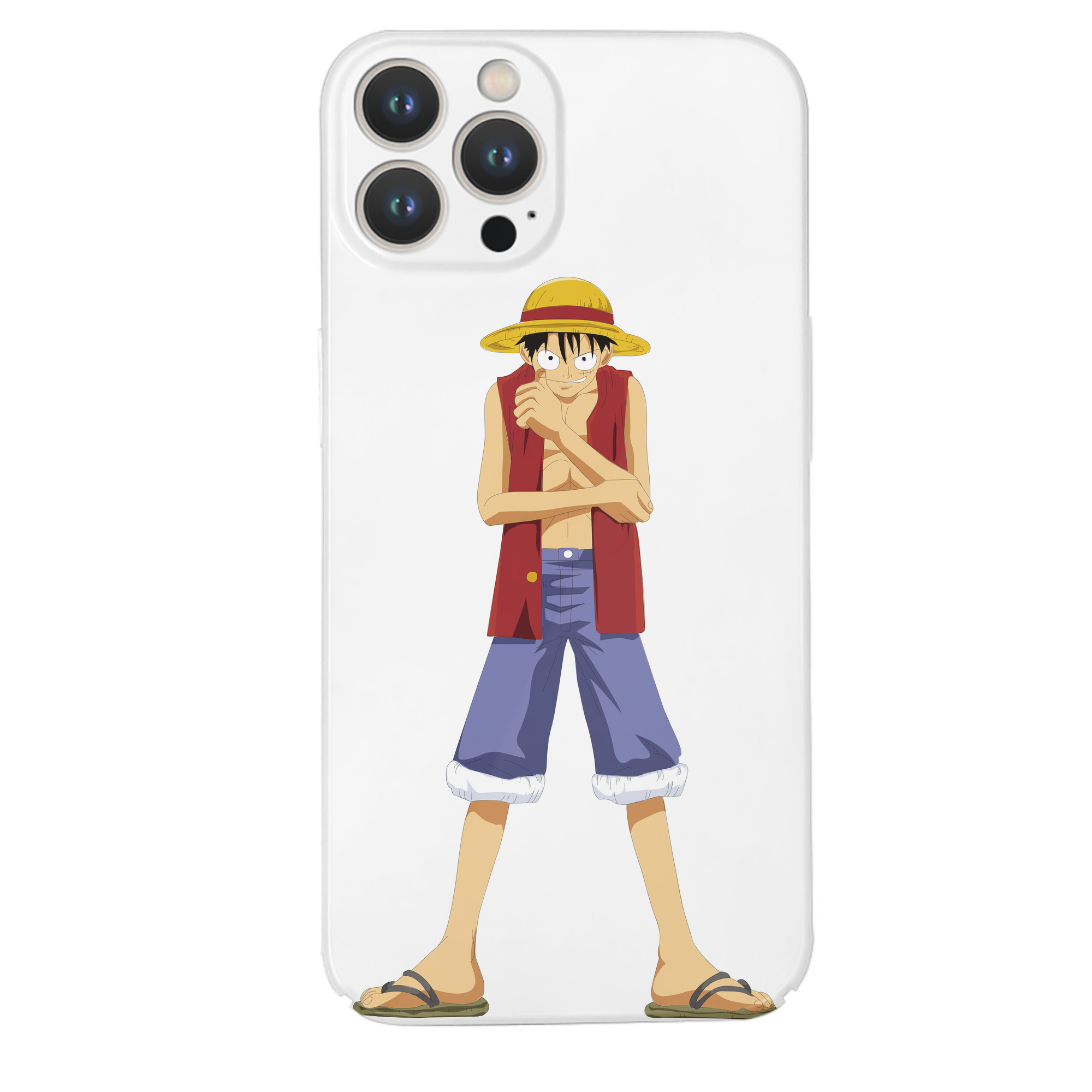 （画像用） ワンピース モンキー・D・ルフィ ONE PIECE Monkey D. Luffy 【iPhone 14シリーズ対応】ハードケース